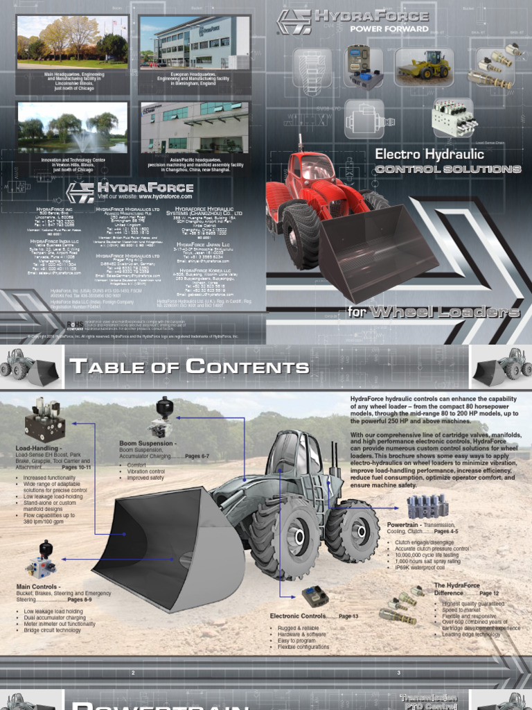 Wheelloader Solutions Brochure | PDF | Clutch | Valve