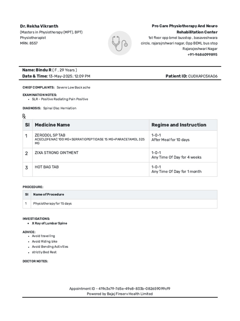 3f716 Eda7 d13b 84d4 Cc16aca8566513 05 2025 12 16 34 | PDF | Back Pain ...