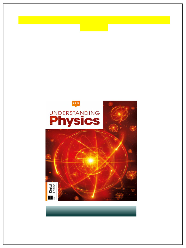 Understanding Physics 2nd Edition 2023 Digital Download | PDF | Gravity ...