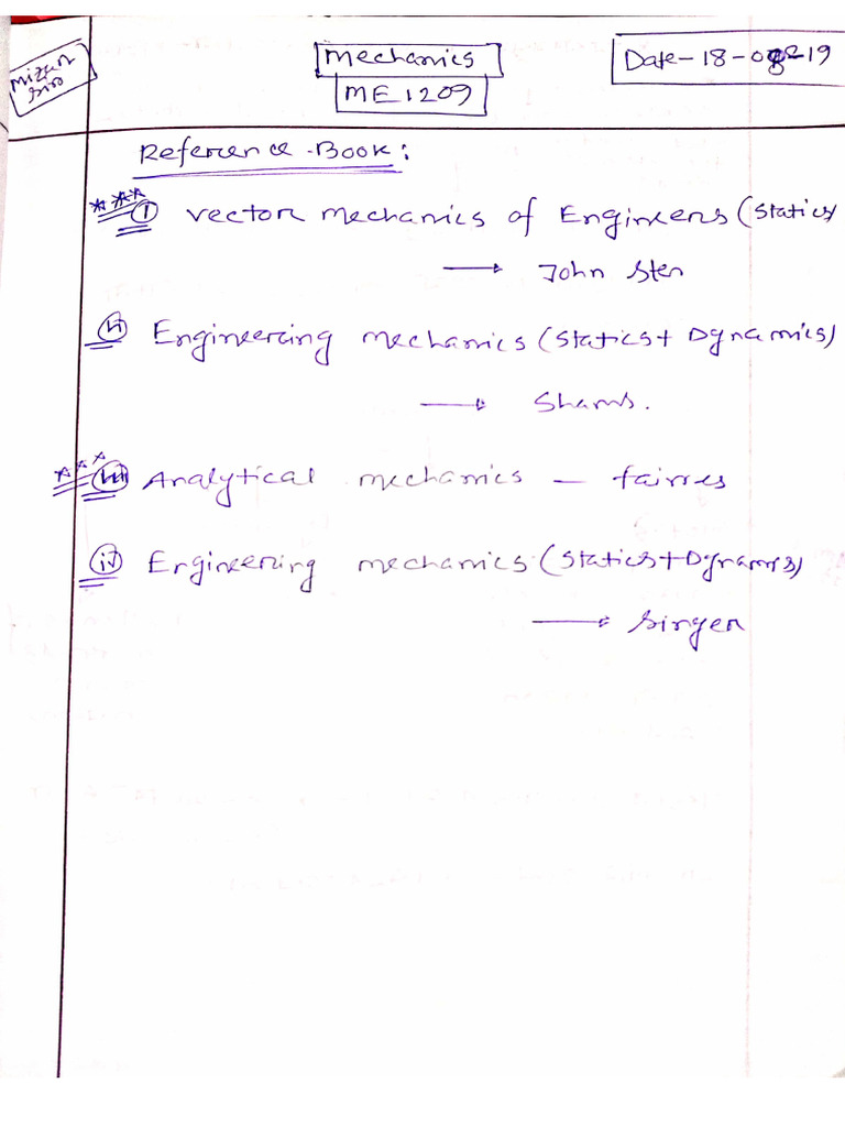 MIZAN SIR Note 1st Slide | PDF