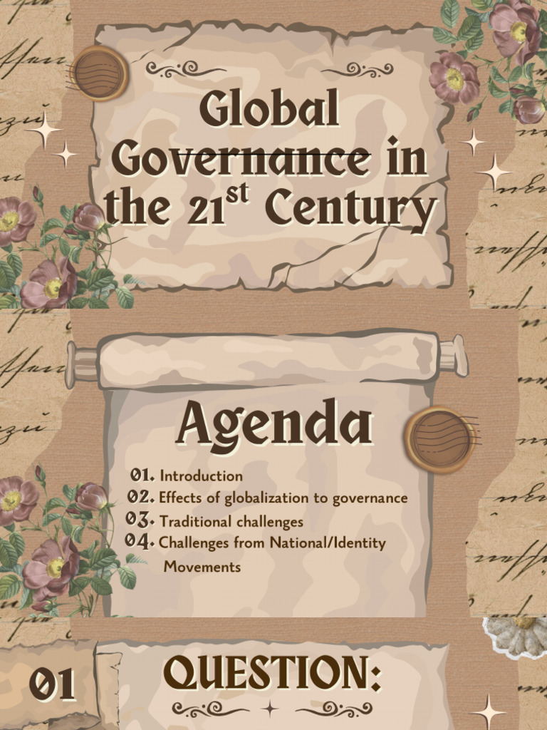 Global Governance in The 21st Century | PDF