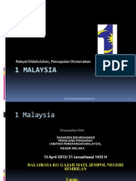 1 Malaysia Jempol 13 April 2012