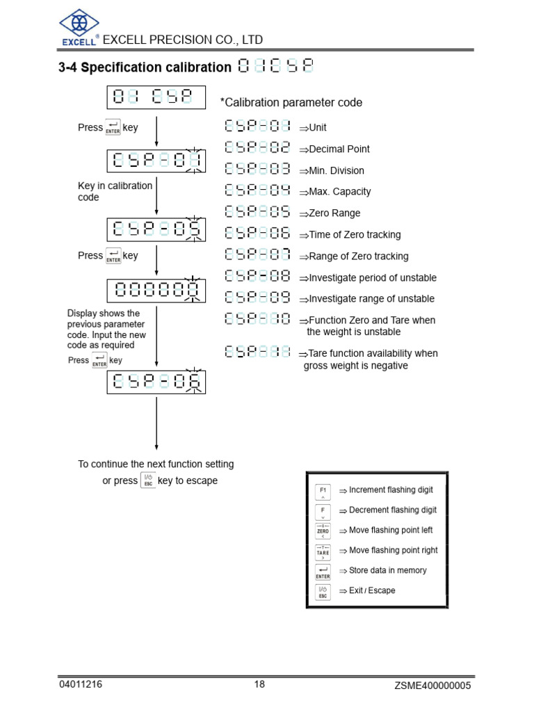 Calibration and Function Settings Guide | PDF | Parameter (Computer ...