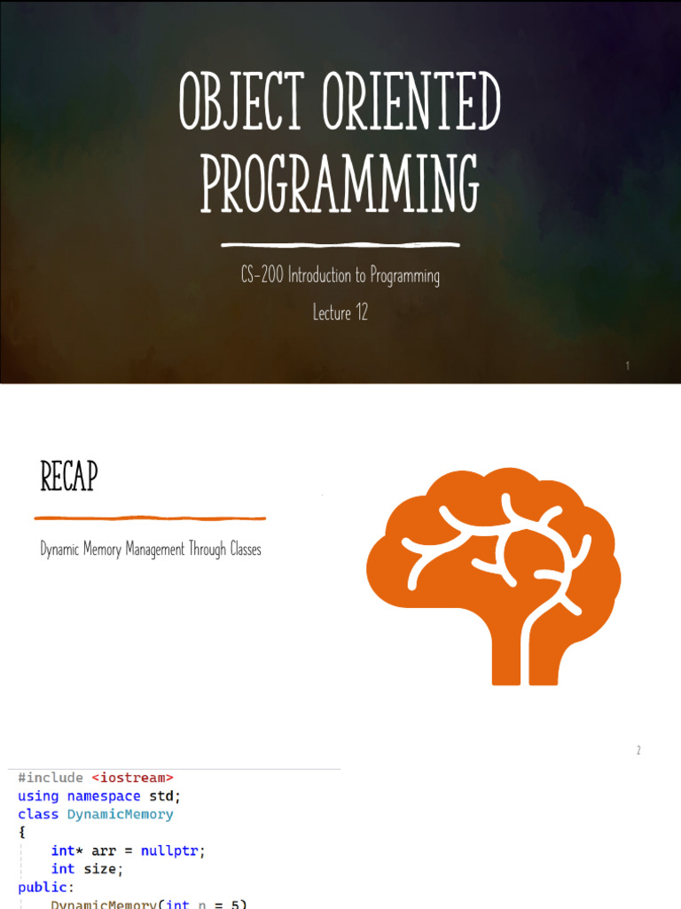 Dynamic Memory Management in C++ | PDF