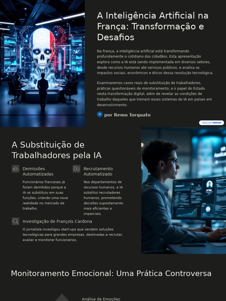 IA na França: Impactos e Desafios Éticos | PDF | Inteligência ...