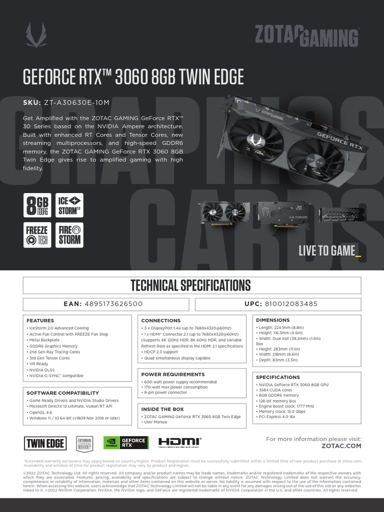 ZT A30630E 10M Brochure | PDF | Graphics Processing Unit | Computer ...