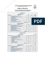 College of Education - Bachelor of Secondary Education Major in Math