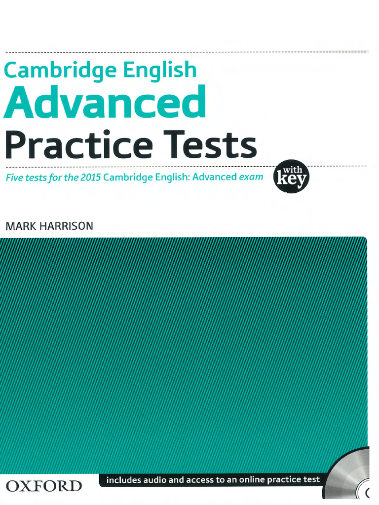 Mark Harrison - CAE Practice Tests | PDF