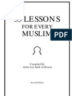 33 lessons every Muslims Must Know