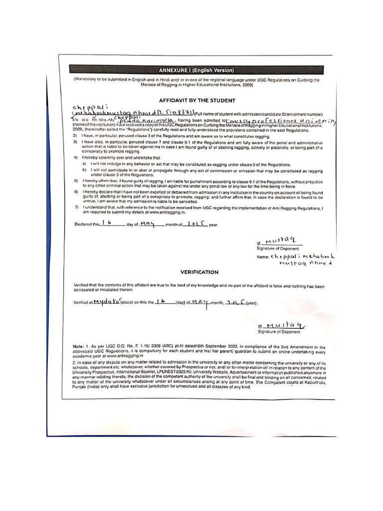 Student Document | PDF