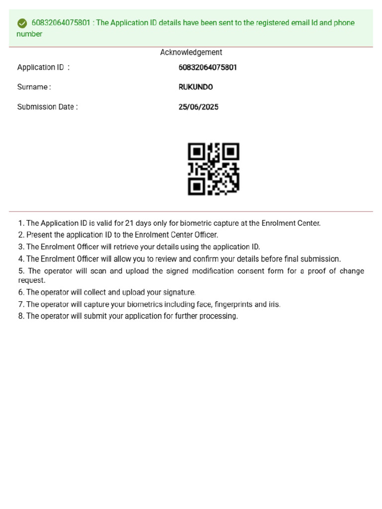Application Id | PDF