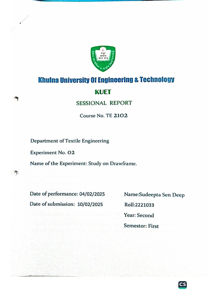 Experiment No. 02 | PDF