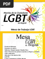 Historia de las primeras marchas LGTB en Bogotá, Colombia