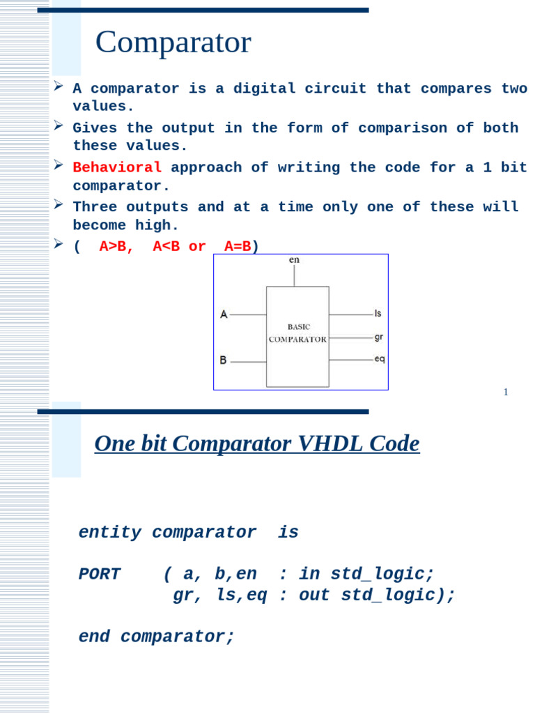 Comparator & Flip Flops | PDF | Computer Engineering | Electronic ...