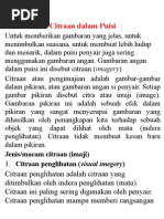 Download Citraan Dalam Puisi 1 by Muhammad Hasbi SN91509436 doc pdf
