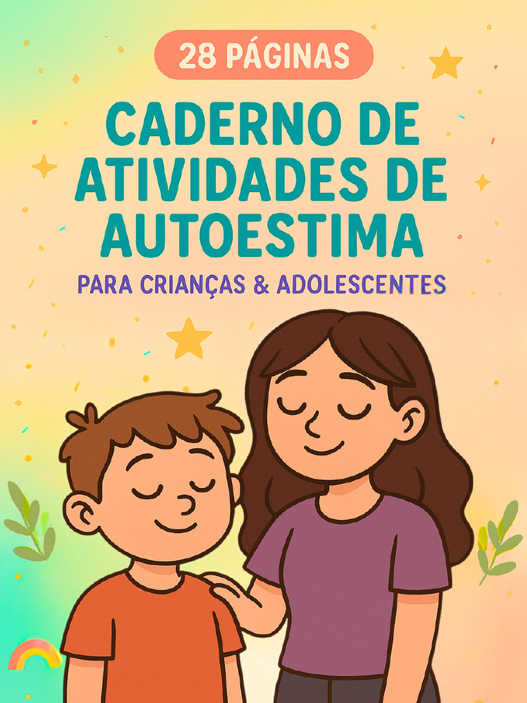 Caderno de Atividades de Autoestima para Crianças e Adolescentes. | PDF ...