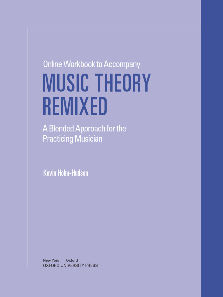 Open Theory Textbook 5 | PDF | Chord (Music) | Minor Scale