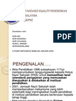 Standard Kualiti Pendidikan Malaysia