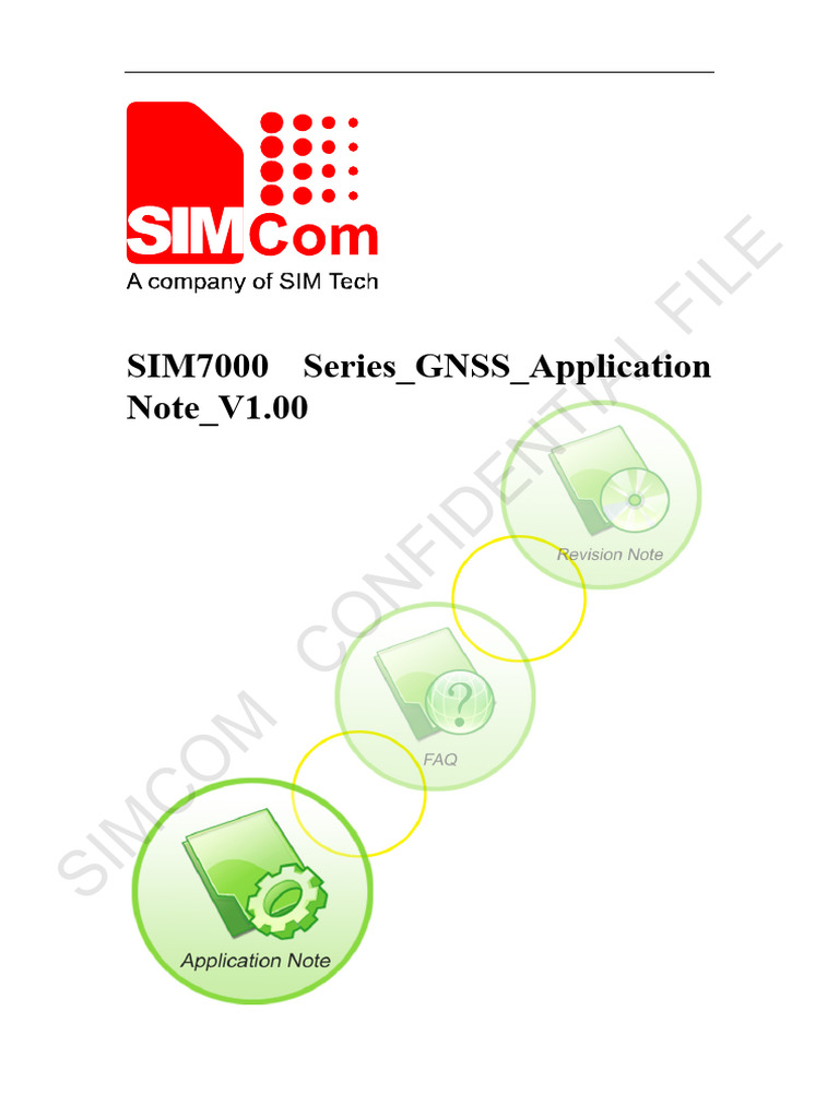 SIM7000 Series GNSS Application Note V1.00 | PDF | Global Positioning ...