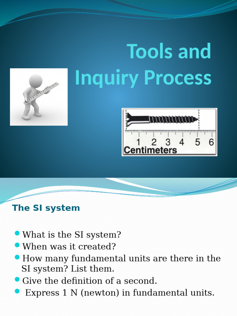Tools - Inquiry - Process - PPTX, IB, Physics | PDF | Euclidean Vector ...