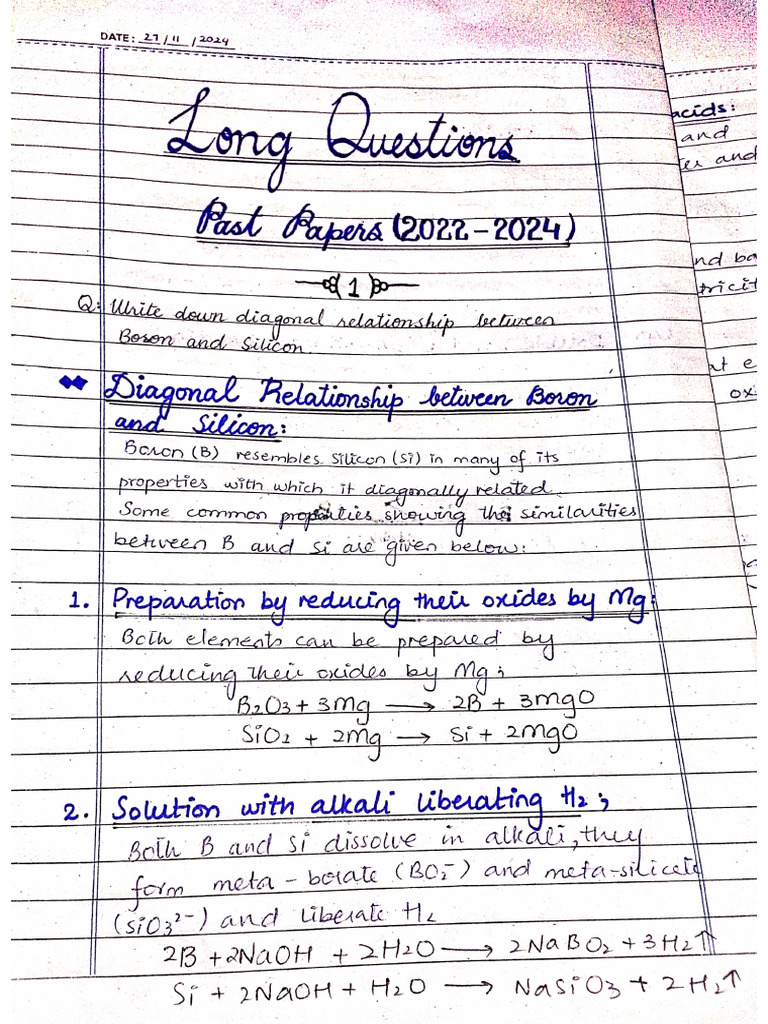 Long Questions | PDF