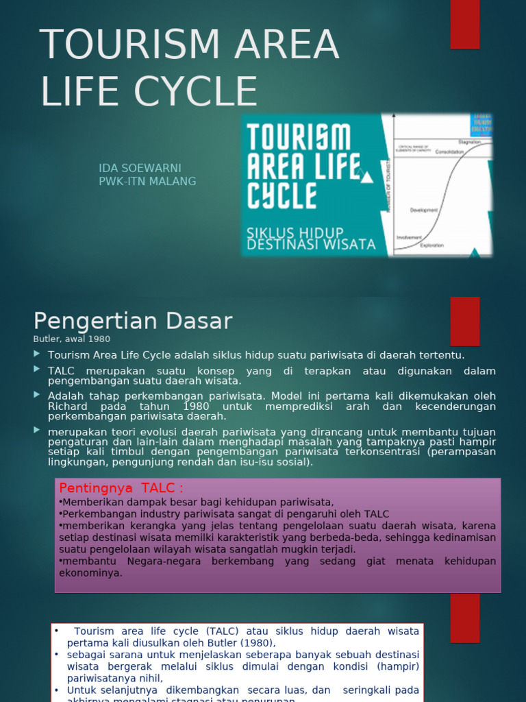 Siklus Hidup Pariwisata Butler (TALC) | PDF