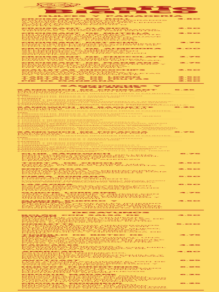 CB-MB Menú | PDF | Postres | Queso