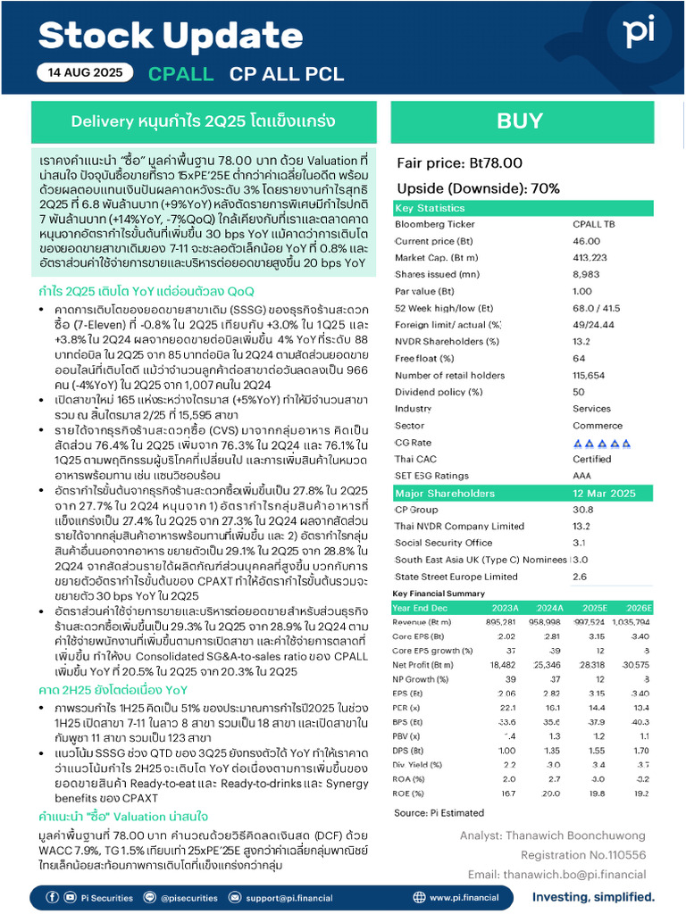 Cpall 250814 | PDF
