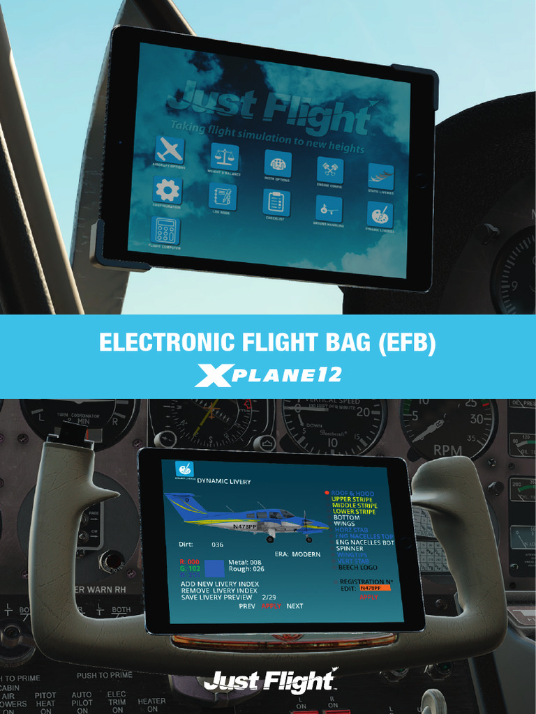X-Plane 12 EFB User Manual | PDF | Cockpit | Aircraft