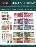 Kenya's New 1000 Shilling Note Features | PDF | International Finance ...