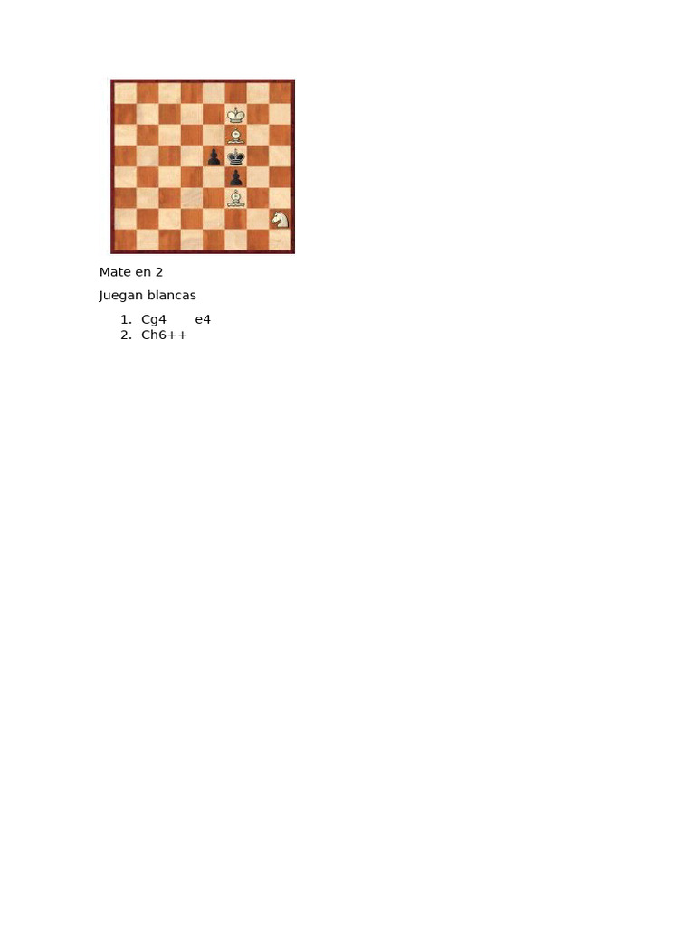 Mate en 2 | PDF