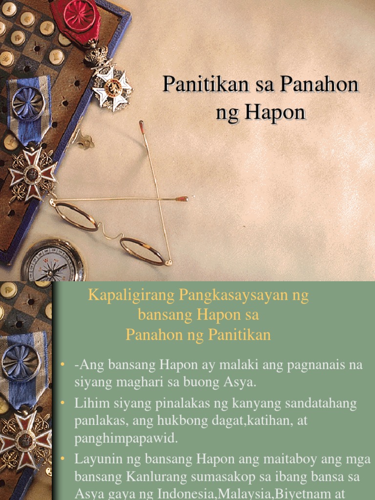 Mga Dula Sa Panahon Ng Hapon - sapanahong