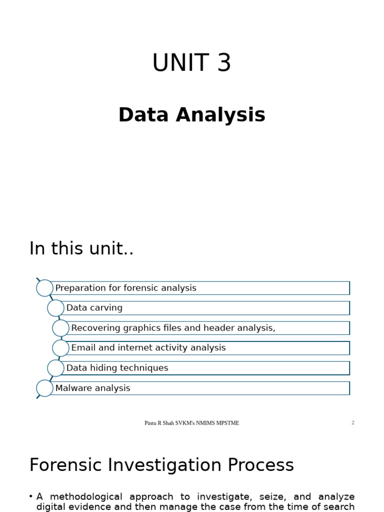 Forensic Data Analysis Techniques Guide | PDF | Computer Forensics ...