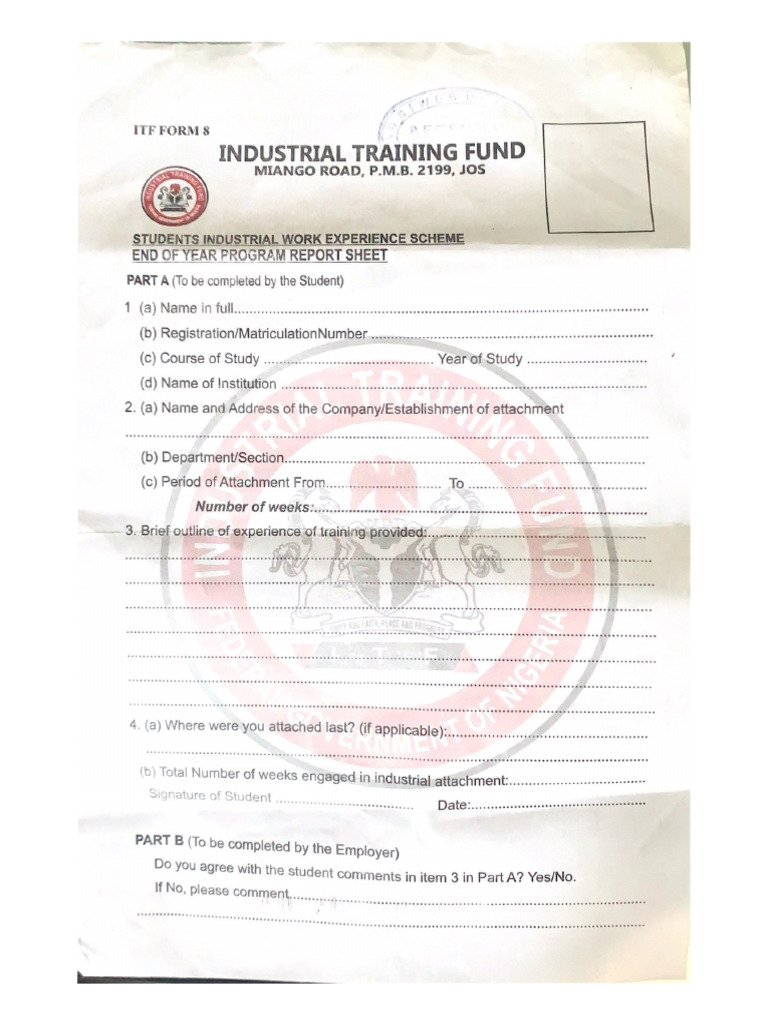 Industrial Training Fund | PDF