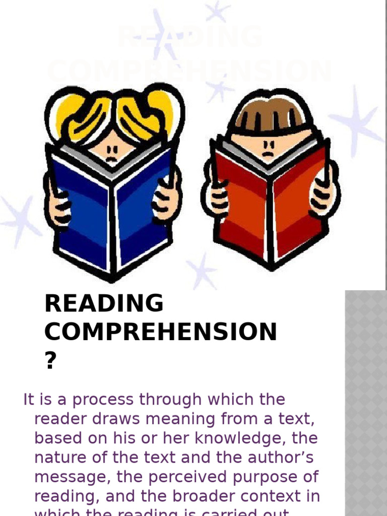 Understanding Reading Comprehension | PDF | Reading Comprehension | Reason