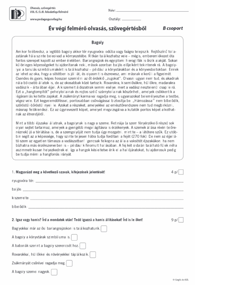 Pip 1705 Olv Szov 3o FL Felm 8 | PDF