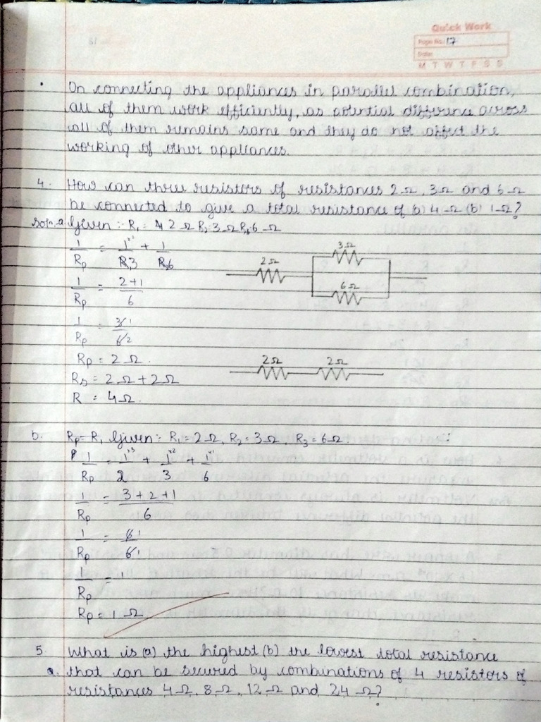 Quick Work on Electrical Components | PDF
