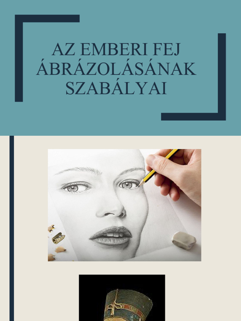 Emberi Fej Ábrázolása | PDF