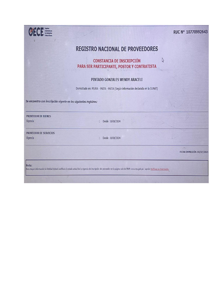 RNP | PDF