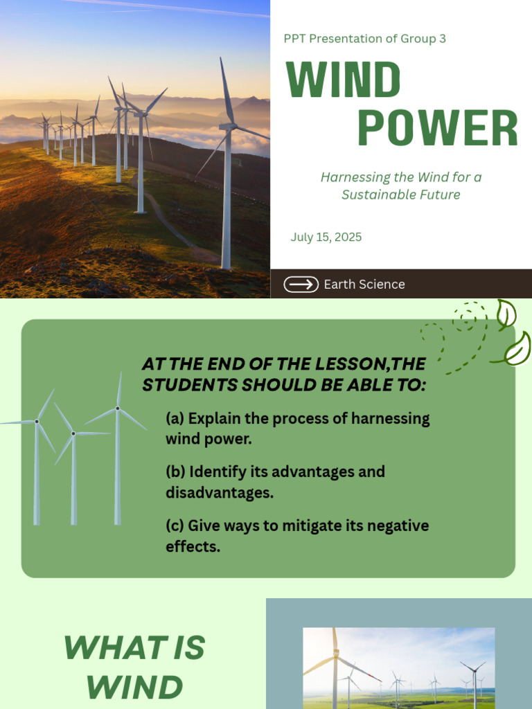 Harnessing Wind Power: Benefits & Challenges | PDF | Wind Power | Wind Farm