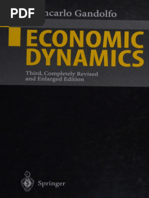 Economic Dynamics - Gandolfo, Giancarlo Gandolfo, Giancarlo
