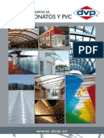 Catálogo de cubiertas de policarbonatos y PVC