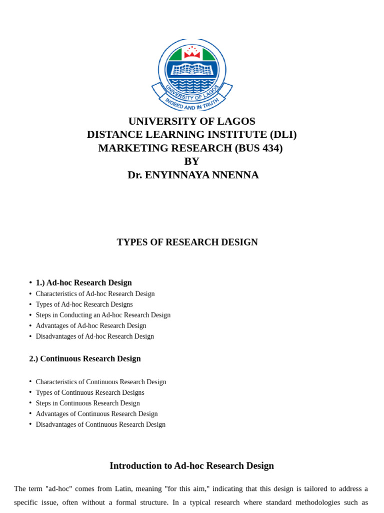 Types of Research Design Explained | PDF | Methodology | Survey Methodology