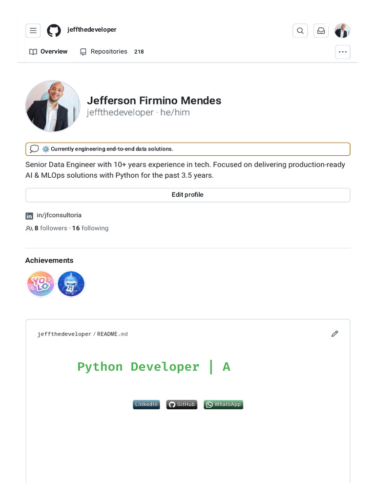 Senior Data Engineer Profile Overview | PDF | Artificial Intelligence ...