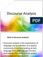 Discourse Analysis Belengarces