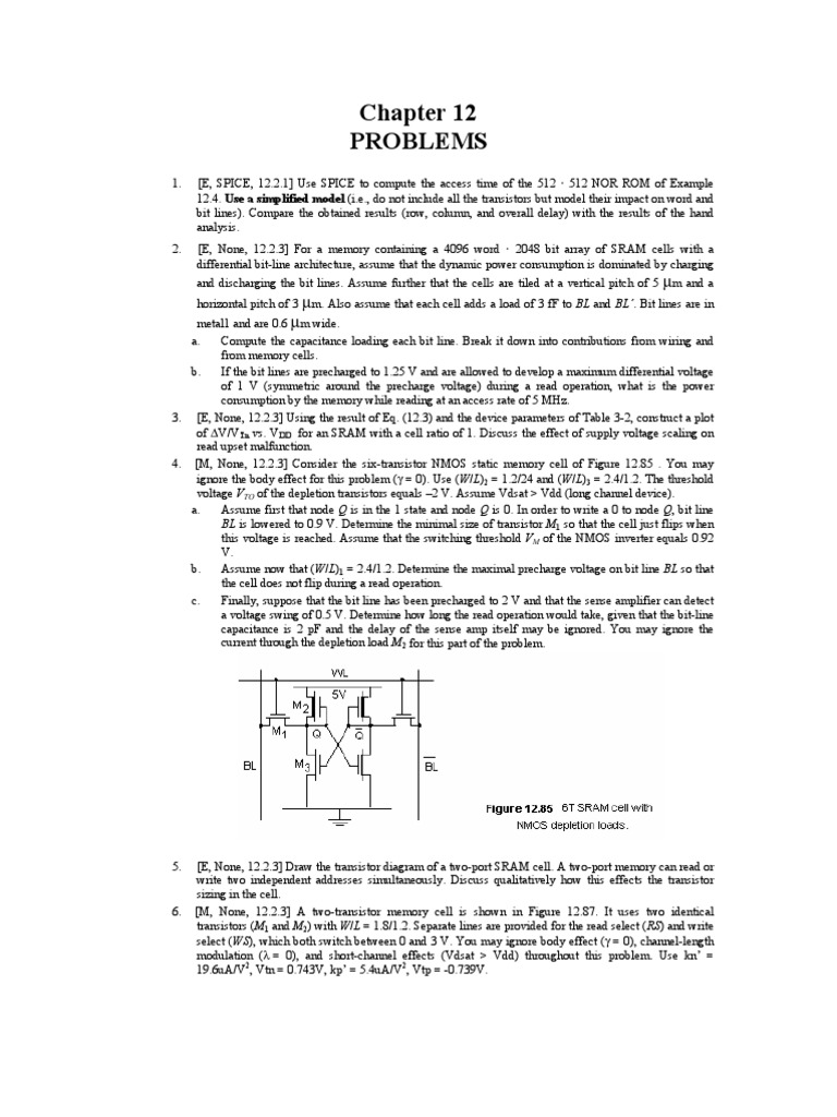 Chapter12 Ex PDF Amplifier Capacitor