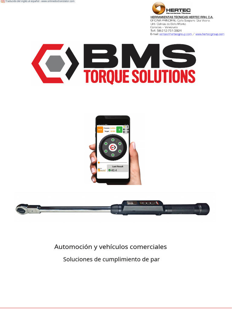 Herramientas de Torque para Automoción | PDF | Software | Android ...