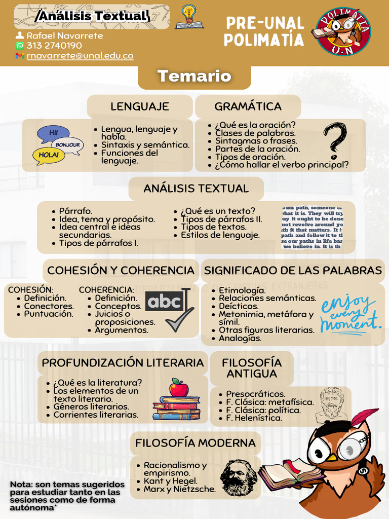 Análisis Textual y Gramática Avanzada | PDF