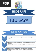 Biografi Ibu Saya