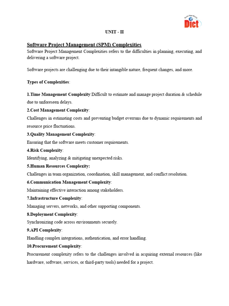 Software Project Management Complexities | PDF | Risk | Risk Management